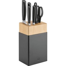 Odea Zwilling All Star Ahşap Blok Bıçak Seti 7 Parça