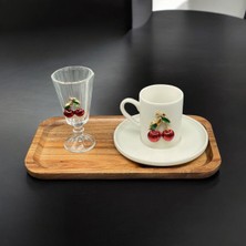 Odea Yzhome Akasya Dikdörgen Sunum Servis Tabağı Tabak 25 * 14CM