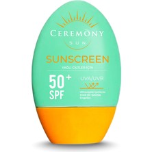Odea Ceremony Güneş Kremi 50+Spf Yağlı Cilt.