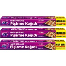 Odea Hazır Kesilmiş Pişirme Kağıdı 16’lı 42 x 37 cm Üçlü Set