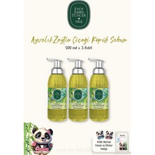 Odea Eyüp Sabri Tuncer 3 Adet Ayvalık Zeytin Çiçeği Köpük Sabun 500 ml ve Rosıe