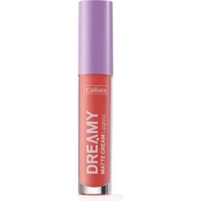 Odea Callista Dreamy Matte Cream Mat Görünümlü Lipgloss 206 My Kingdom, Pembe