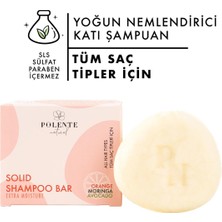 Odea Polente Natural - Yoğun Nemlendirici Katı Şampuan/tüm Saç Tipleri (110 Gr)
