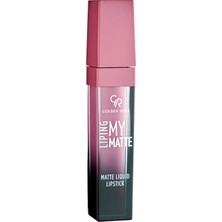 Odea Golden Rose Liping My Matte Likit Ruj No: 06 - Suya Dayanıklı Ultra Mat Ruj