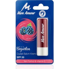 Odea Mon Amour Dudak Bakım Kremi SPF20 Vitamin E Böğürtlen