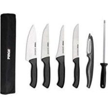Odea Pirge Gastronomi 6 1 Bıçak Seti Metal Tek Ebat