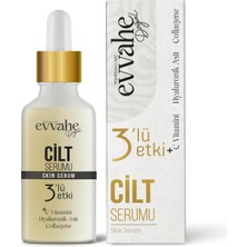 Odea Evvahe Doğal C, Vitamini, Hyaluronik, Asit, Collagene, (3lü, Etkili, Cilt, Serumu)