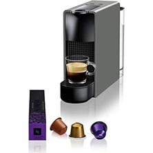 Odea Nespresso C30 Essenza Mini Kapsüllü Kahve Makinesi, 19 Bar Basınç, 0.6 L Hacim, 2.3 kg Tasarım, Gri