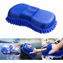 Odea Araç Yıkama Süngeri, Mikrofiber Araba Yıkama Pedi, El Geçmeli Çift Taraflı Temizlik Süngeri, Çizmeden Toz ve Kir Giderici Oto Bakım Süngeri, Jant, Cam Temizliği