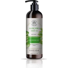Odea Sheida Active Shine Yumuşatıcı Duş Jeli Aloe ve Yeşil Çay Özlü 500ML