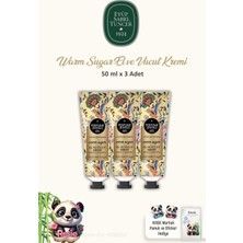 Odea Eyüp Sabri Tuncer Pj El ve Vücut Kremi 3'lü Warm Sugar 50 ml Tüp ve Rosıe Pamuk
