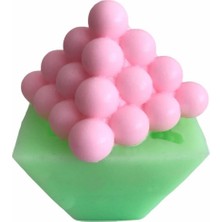 Odea Partivitrini Üçgen Piramit Bubble Silikon Mum Kalıbı 8X8X6 cm