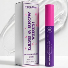 Odea Maruderm Kaş & Kirpik Serumu – Peptit Kompleksi ile Dolgun ve Güçlü Görünümlü Kaş ve Kirpikler Için Bakım Serumu, 6.5 ml
