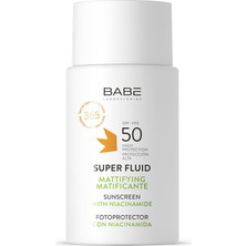 Odea Babe Super Fluid Mattifying Matlaştırıcı Güneş Kremi SPF50+ 50 ml