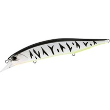Odea Duo Realis Jerkbait 120F ACCZ402 Gunmetal M White Tiger Suni Yem