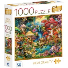 Odea Ca Games Masal Diyarı 1000 Parça 2,2mm Kalınlık 48X68CM Profesyonel Hobi Puzzle Yapboz Serisi