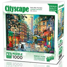Odea Ks Games 1000 Parça Yağmur Sonrası Puzzle - 20850 - Dominic Davison - Paris After The Rain