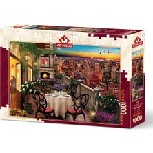 Odea Art Puzzle New York'ta Akşam Yemeği 1000 Parça Puz