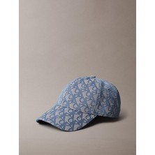 Odea Calvin Klein 6 Panel Baseball Şapka Kadınlar Için, Mavi, Tek Beden