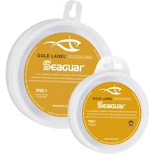 Odea Seaguar, Altın Etiket Tuzlu Su Florokarbon Hattı, 25 Yard, 20LB Test Edildi, 13 "çap, Altın, 20GL25
