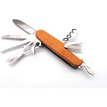 Odea Valkyrie Ahşap Outdoor Kamp Cep Çakısı