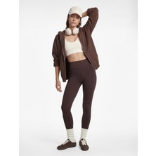 Odea Yüksek Bel Dikiş Detaylı Slim Fit Spor Tayt
