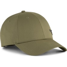Odea Puma Üniseks Ess Metal Puma Cat Bb Şapka Bb Şapka, Puma Zeytin,
