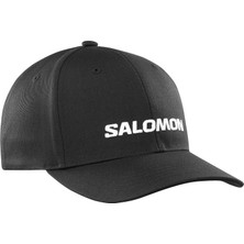 Odea Salomon, Üniseks, Salomon Logo Cap, Şapka, Siyah, Osfa