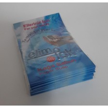 Odea Elimpak Klasik Kağıt Sabun 5li Paket-(75 Adet Tek Kullanımlık Sabun Yaprağı)-Ortak Kullanım Alanlarında ve Dış Mekanlarda Kişisel Hijyen Sağlar -Yerli Üretim-