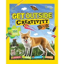 Odea Get Outside Creativity Book: Cutouts, Games, Stencils, Stickers