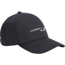 Odea Tommy Hilfiger Erkek Th Establıshed Cap Şapka Black Tek Beden
