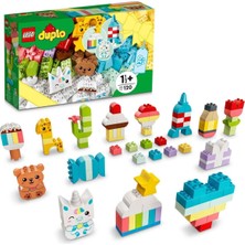 Odea Lego® Duplo® Yaratıcı Yapım Saati 10978 Yapım Oyuncağı (120 Parça)