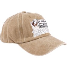 Odea Perlotus Legend Authentic 1941 Geyik Desen Beyzbol Kep Erkek Kadın Şapka Bej