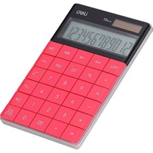 Odea Deli Hesap Makinesi 12 Digit Kırmızı