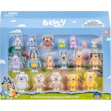 Odea Bluey 19116 Bluey Ultimate Aile ve Arkadaş 18LI Figür Set
