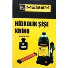 Odea Hidrolik Şişe Kriko, 5 Ton Kaldırma Kapasitesi, Model 7562