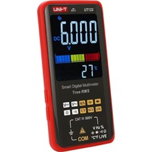 Odea Unı-T UT122/UT121A/B Smart Digital Multimeter True Rms Voltage Frequency Dual Display Ncv Lıve Auto Range 6199 Count Meter (UT122)