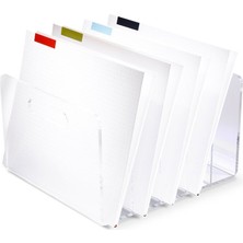 Odea Russell+Hazel Akrilik Boya, Şeffaf Akrilik, 25,4 x 29,2 x 16,5 Cm, 5 Yuva (30790)