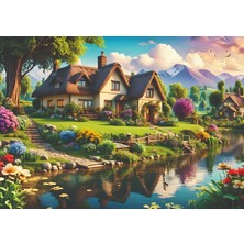 Odea Nova Puzzle 1000 Parçalık Göl Kenarı Rüyası Yetişkin Puzzle - 41215