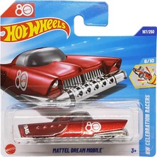 Odea Hot Wheels - Mattel Dream Mobile - Hw Celebration Racers 6/10 - HYX42 - Kısa Kart - 80. Yıl Dönümü - Mattel 2025-1:64