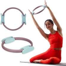 Odea Gaiam Pilates Ring Fitness Circle - Hafif ve Dayanıklı Köpük Dolgulu Kollar | Kolları, Uyluklar/bacaklar ve Çekirdek Tonlama Için Esnek Direnç Egzersiz Ekipmanları
