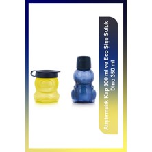 Odea Tupperware Eco Şişe Suluk ve Matara Dino 350ML Atıştırmalık Kap 300 ml