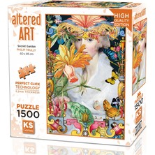Odea Ks Games 22028 Secret Garden 1500 Parça Puzzle -Ks