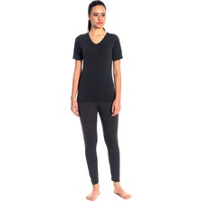 Odea Thermoform Heavy Kadın Pantolon Antrasit Xl
