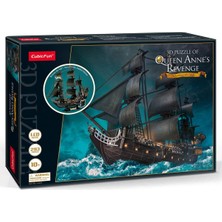 Odea Cubicfun Queen Anne's Revenge 3D Puzzle 293 Parça