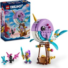 Odea LEGO Dreamzzz Izzie'nin Deniz Gergedanı Sıcak Hava Balonu 71472 – 7 Yaş ve Üzeri Çocuklar Için Yılbaşı Hediyesi Fikri, Deniz Hayvanı Içeren Koleksiyonluk Yaratıcı Oyuncak Yapım Seti (156 Parça)