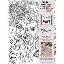 Odea Akademi Çocuk Funny Mat - Vincent 30X40CM - Yeni