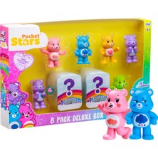 Odea P.m.ı. Care Bears Mini Koleksiyon Figürleri | 8'li Paket Deluxe Kutu | 2 Nadir Gizli Ayı Dahil 8 Mini Koleksiyon Figürü | Pmı Tarafından Resmi Koleksiyon Ürünleri | A'dan D'ye Kadar Çeşitler (D