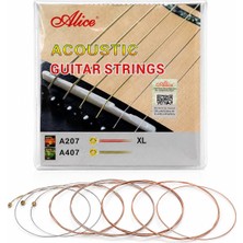 Odea Alice A207-XL Akustik Gitar Teli Extra Light 10-47