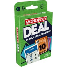 Odea Monopoly Deal Kart Oyunu | Hızlı Oynanan Kart Oyunu | Aileler ve Çocuklar Için Eğlenceli Oyun | 8 Yaş ve Üzeri | 2-5 Oyuncu | 15 Dakika | Seyahat Oyunu | Türkçe Versiyon